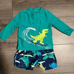6 month old rash guard set!